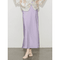 thumbnail image 3 of Zhihe Tang Nuevo Estilo Seda Ácida Corte Inclinado Cintura Alta Elegante Falda Media Cola de Pez 9917 Moda Femenina Colorida Vibrante, 3 of 3