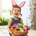 thumbnail image 6 of 24PCS Easter Egg Stuffers Adorable Plush Bunny Easter Eggs - Great for Kids' Easter Celebrations & Parties, 6 of 8