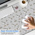 thumbnail image 2 of Long Mouse Pads for Desk,Gray Cartoon Unicorn Rabbit Rainbow Desk Mats on Top Of Desks, Desk Mouse Pad Extra Large with 3mm Non-Slip Base and Stitched Edge for Gaming,Work,Home 47.3"x23.6", 2 of 5