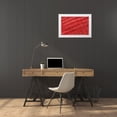 thumbnail image 3 of Muench, Zandria 24x17 White Modern Wood Framed Museum Art Print Titled - Colorful fabric detail, 3 of 4
