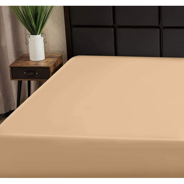 Sábana Bajera Ajustable Superity De Lujo De Calidad Hotelera Twin Xl, 100% Algodón, Ultra Suave, Hipoalergénica Y Con Bolsillo Profundo, Se Adapta A 12 Colchones, Fácil Cuidado Y Ajuste Cómodo (Tamaño