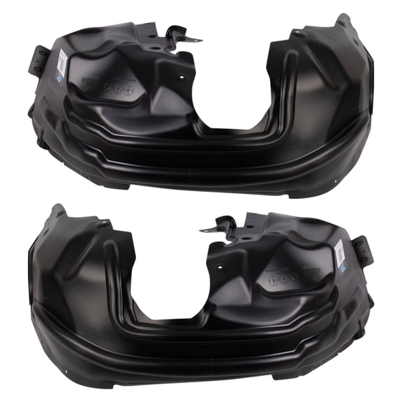 TRQ Front Inner Fender Liner Set Fits Select 2019-2022 Jeep Cherokee CH1248211 CH1249211