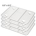 thumbnail image 2 of Aspire Ensemble de 4 Grilles de Refroidissement, Ensemble de Grilles de Cuisson en Fil d'Acier Inoxydable, Grille de Rôtissage pour Refroidir, Cuire, Cuisiner et Sécher-8.6 Pouces x 6.3 Pouces Lot de 4, 2 of 6
