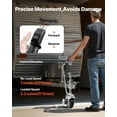 thumbnail image 4 of VEVOR Electric Trailer Dolly, 5500 lbs Towing Capacity, 380W 12V Motorized Jockey Wheel with 23 ft/min Moving Speed, 12.2-24.8 in Adjustable Clamp Height & 8 in Rubber Tire, For Moving Caravan Boat, 4 of 9