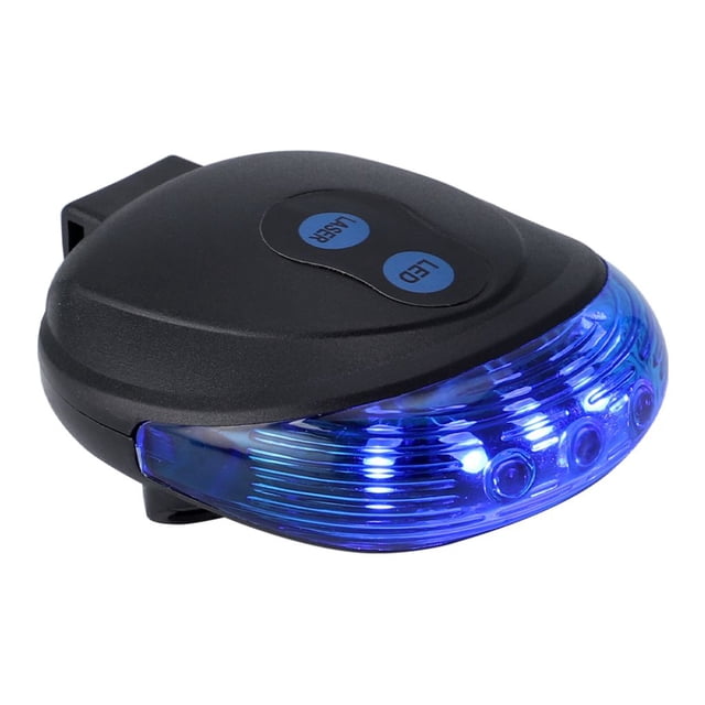 Bike Tail Light LED Adjustable Bicycle Warning Warning Light; Cycling LED Taillight; Light Cycling Bike Rear Taillight, Blue Crossed Light