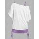 thumbnail image 2 of Conjunto Top Talla Extra Manga Abombada y Cordones Rosegal  Camisetas tallas grandes, 2 of 5