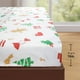 thumbnail image 5 of HITIME Juego de Sábanas Navideñas 4 Piezas Tamaño King, Bolsillos Profundos 16 Pulgadas, Microfibra de Poliéster Suave con Estampado Festivo, Ideal para Decoración y Regalo, 5 of 8