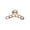 B, variant on Skymirror Metal Hair Claw Clip Star Heart Shaped Non-Slip Safe Material Hairpin for Thick Thin Hair Accessories