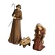 thumbnail image 5 of 3 piezas esculturas artesanías estatuas de arte de resina coleccionables perfecl decoración de mesa para inauguración de la casa, 5 of 8