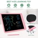 thumbnail image 4 of TEKFUN LCD Writing Tablet Doodle Board, 10inch colorido dibujo tableta bloc de escritura, niñas regalos juguetes para 3 4 5 6 7 años niñas niños (rosa), 4 of 7