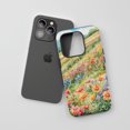 thumbnail image 5 of Floral Hillside For All iPhone Series Tough Phone Case Watercolor, 5 of 7