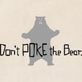 thumbnail image 4 of CafePress - Don't Poke The Bear Tote Bag - Unisex Canvas Tote Bag, Beige, 1-Piece, 4 of 9