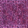thumbnail image 1 of Ahgly Company Indoor Square Persian Purple Traditional Area Rugs, 7' Square, 1 of 4