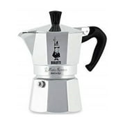 Bialetti 06857 1161 Moka Express Export Espresso Maker, Silver -1-Cup