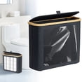 thumbnail image 2 of Toilet Paper Storage With Lid Rectangular Plastic For Storage Organizer Home Bathroom, 2 of 9