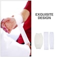 thumbnail image 3 of HEALEEP 2Pcs Adult Shower Bathing Covers White Washable Comfortable Waterproof Sleeves, 3 of 8