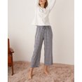 thumbnail image 4 of Richie House Women's Pajamas Sets Long Sleeve with Striped Pants Sleepwear Pjs Set RHW4023, 4 of 7