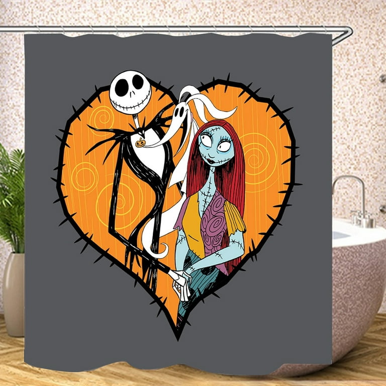 Jack and Sally Door Cover - The Nightmare Before Christmas
