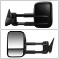 thumbnail image 3 of DNA Motoring For 99-06 Silverado Sierra Driver Left LH Side Telescopic Extendable Towing Mirror Manual, 3 of 6