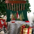 thumbnail image 4 of Christmas Pillow Covers 12x20 Inch Christmas Tree Decorative Green Throw Pillows Winter Christmas Decor for Home Couch TH-50B120, 4 of 6