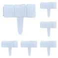 thumbnail image 2 of Plastic Garden Edging Stone-Look Border,Decorative Flower Bed Fence for Landscaping,10 Pieces of White Interlocking Lawn Stakes,Lawn Fence Plastic Cobblestone Effect Edging,Landscape Edging Stone, 2 of 5