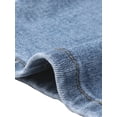 thumbnail image 5 of INSPIRE CHIC Jean Shorts for Women Stretchy Mid Rise Causal Denim Bermuda Shorts S Sky Blue, 5 of 6