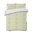 thumbnail image 2 of Yellow Baroque Twin Size Down Alternative Comforter, Lightweight Comforter Quilt Bedding Set with Pillow Shams Rustic Luxury Damask Scroll Floral All Seasons Bed Comforter Duvet Insert 68"x86", 2 of 7