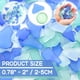 thumbnail image 3 of Relleno para jarrones Jetec Sea Glass Pieces, 710 g, azul, blanco y verde, 3 of 6