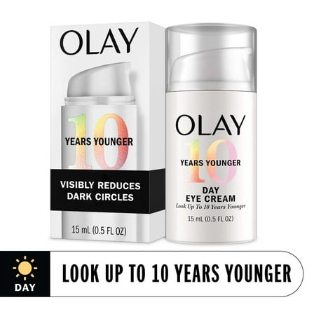 Olay Skin Care 10 Years Younger Anti-Aging Eye Cream with Caffeine   Niacinamide - 0.5 fl oz