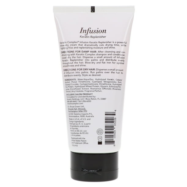 Keratin top infusion treatment