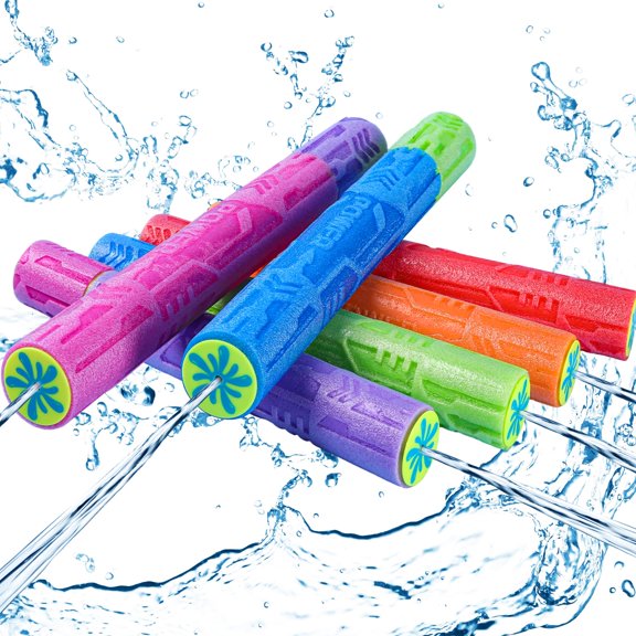 FENYAN Pistolas de Agua de Espuma 28 cm Pack de 6