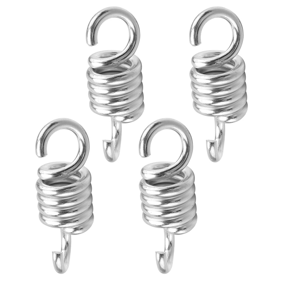 OUNONA  4 Pcs Chair Spring Sandbags for Flooding Baby Swing Fitness Silver