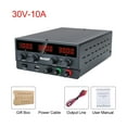 thumbnail image 1 of USB DC Lab Regulated Laboratory Power Supply 60V 5A Adjustable Voltage Regulator 30V 10A Stabilizer Switching Bench Source ,Easy to Use, 1 of 7