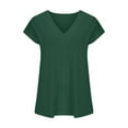 thumbnail image 4 of Giftesty Tank Tops for Women Clearance Summer Women's Casual Solid Color V Neck Sleeveless Tops Blouses T-shirt, 4 of 6