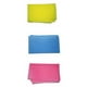 thumbnail image 1 of Toalla de baño de nylon exfoliante larga de 3 piezas, toalla mágica para el cuerpo (rosa, amarillo y azul), 1 of 7