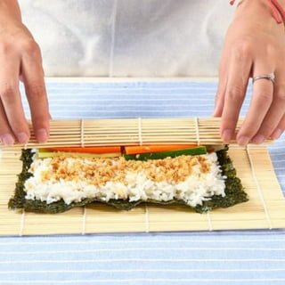 PAKASEPT 2 Pack Bamboo Sushi Rolling Mat Sushi maker Sushi roll maker