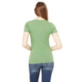 thumbnail image 2 of The Bella + Canvas Ladies The Favorite T-Shirt - HEATHER GREEN - S, 2 of 2