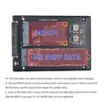 thumbnail image 4 of Tarjeta Adaptadora SATA a adaptador M.2 NGFF + mSATA 3.0 Tarjeta 6Gbps SSD Estuche Unidad de estado sólido, 4 of 5