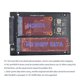 thumbnail image 4 of M.2 NGFF + mSATA a SATA 3.0 Adaptador de tarjeta M SATA + M.2 Key B SSD Case Adaptador SSD Hugtrwg Para estrenar, 4 of 9