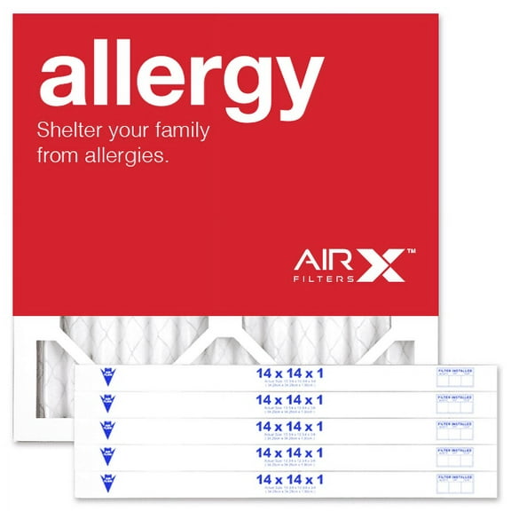 AIRx Allergy 14x14x1 MERV 11 Pleated Filter