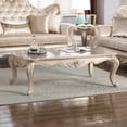 thumbnail image 2 of New Classic Furniture Monique Rectangular Wood Cocktail Table in Champagne Gold, 2 of 7