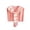 Pink, variant on Women Striped Knitted Sweater Shawl Wrap, Knotted Casual Scarf, One Size, Travel Office Daily Wear, Multiple Colors Available