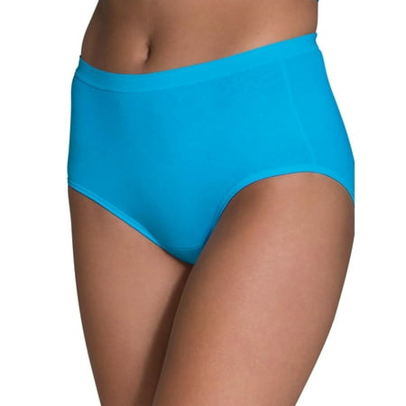 Fruit of the Loom Women's Assorted Cotton Brief, 6