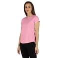 thumbnail image 3 of Inkmeso T-Shirt à Manches Courtes Uni pour Femmes Coupe Régulière Décontractée T-shirts Basiques Doux, 3 of 7