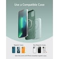 thumbnail image 6 of Anker 621 Magnetic Portable Charger (MagGo), 5,000mAh Wireless Power Bank with USB-C Cable, Magsafe-Compatible Battery Pack for iPhone 16/15/14/13/12 Series, 6 of 12