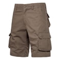 thumbnail image 4 of AnuYalue Mens Cargo Shorts Casual Lightweight Athletic Shorts Summer Outdoor Work Shorts with Multi Pockets, 4 of 6