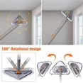 thumbnail image 5 of Trapeador Triangular para el Hogar, Barrido de Cocina, Techo, Tejas, Suelo, Pared, Vidrio, Limpieza de Ventanas de Doble Cara., 5 of 5