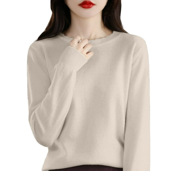 Bovemsi Sweaters for Women Cozy Knit Crew Neck Long Sleeve Soft Pullover Sweater 4.4 Out Of 5 10 Ratings : 5.99 Fall Sweaters
