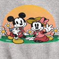 thumbnail image 3 of Disney - Mickey & Friends - Minnie & Mickey Enjoy the Sunset - Toddler And Youth Crewneck Fleece Sweatshirt, 3 of 5