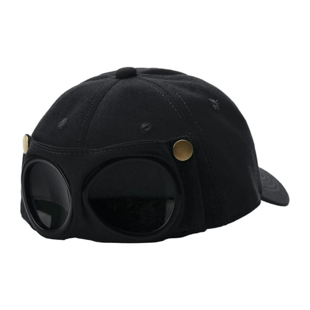 Gorra de beisbol Yuyangstore con Gafas Para Acampar Negro